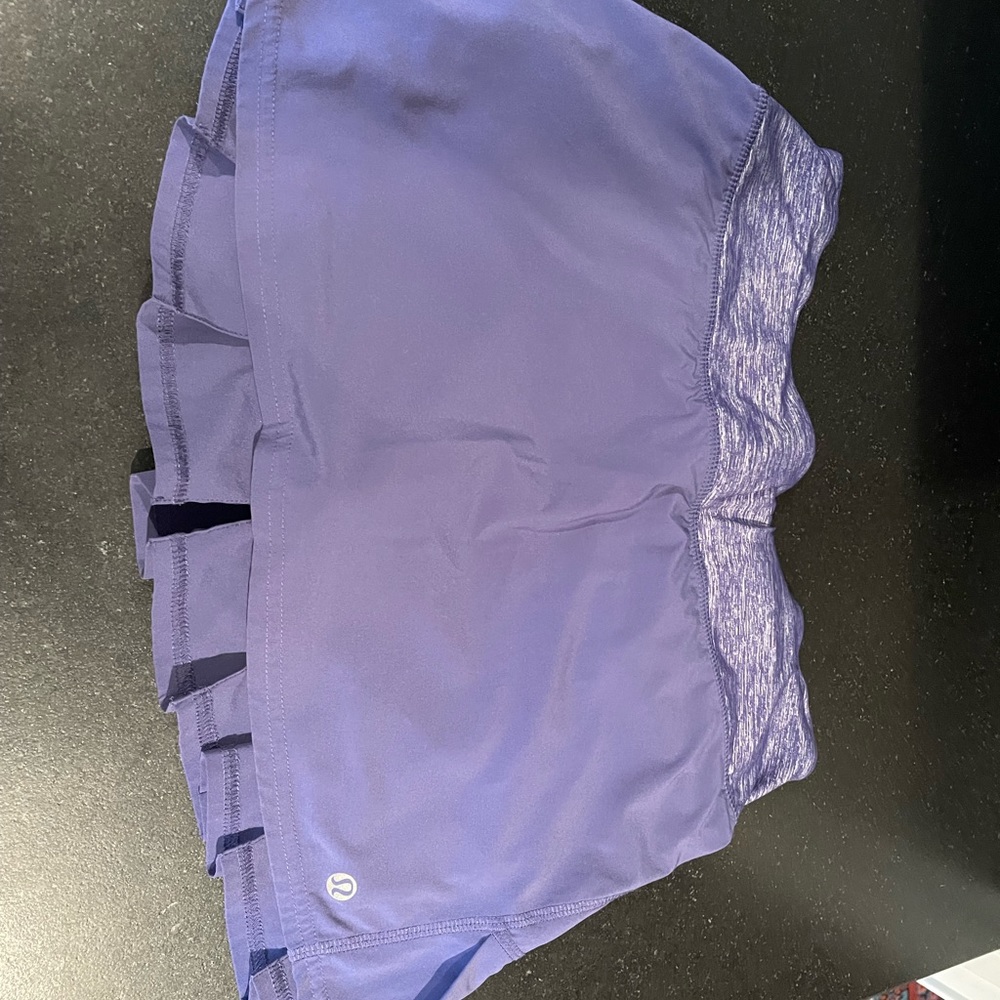 Purple Lululemon skort size 4